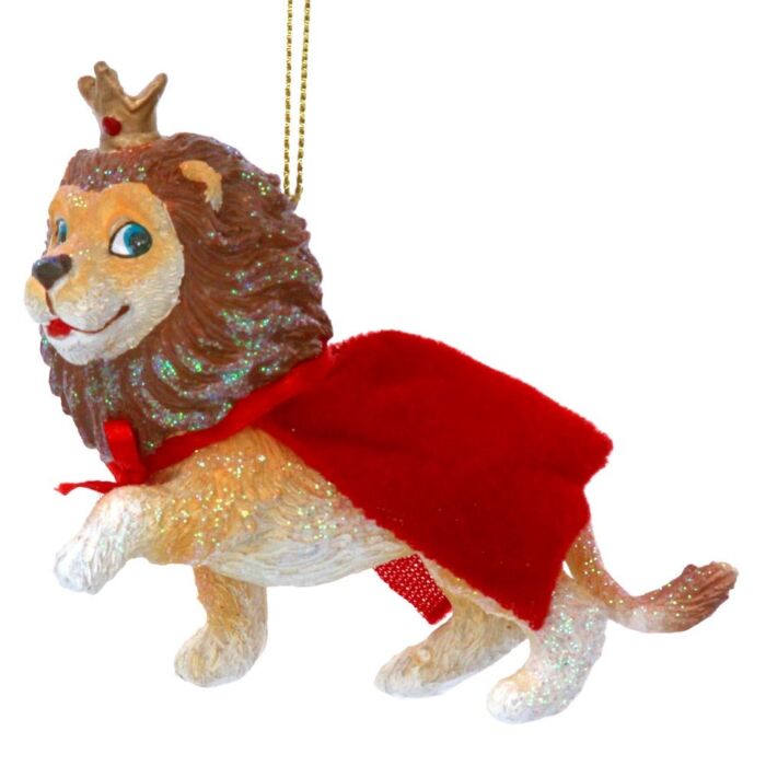 Gisela Graham Lion w Cape - Wizard of Oz Decoration